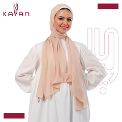 Chiffon Plain Scarf