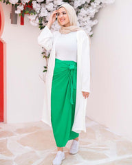 Drawstring skirt
