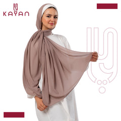 Chiffon Plain Scarf