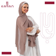 Chiffon Plain Scarf