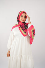 Pinky Printed Chiffon