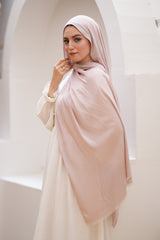 Sponge Cotton Scarf - Tan Beige