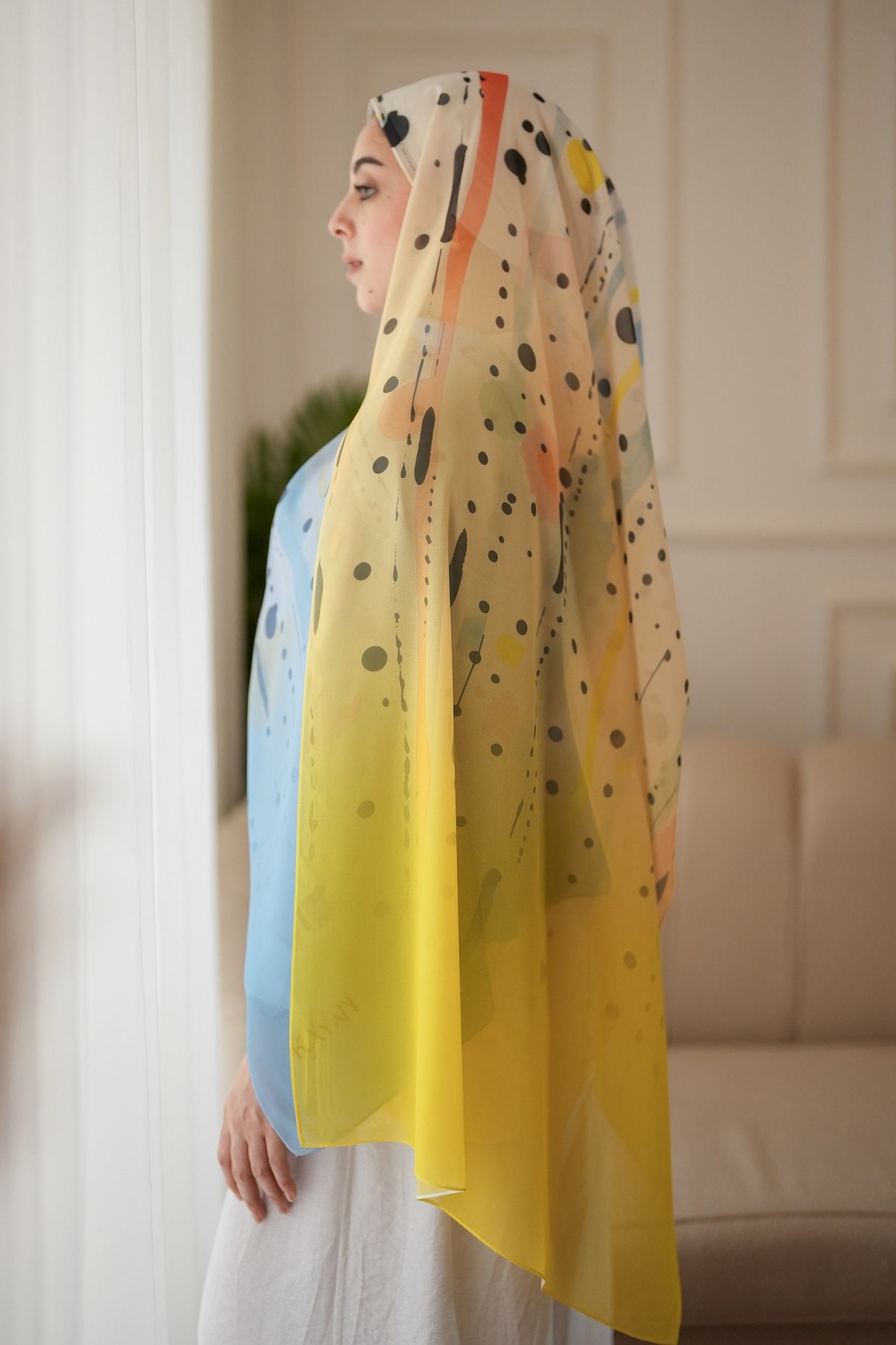 Sunshine Printed Chiffon