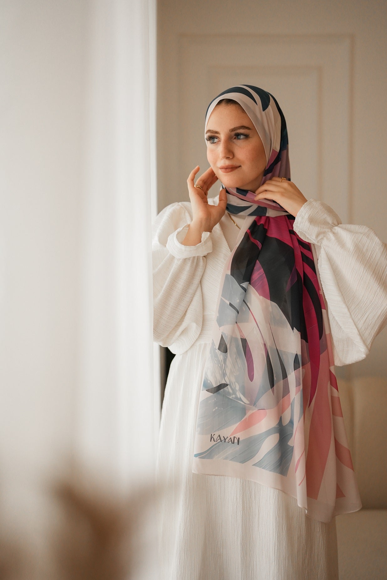 Zoya Printed Chiffon
