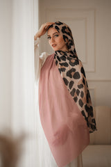 Coloury cheetah Printed Chiffon