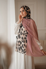 Coloury cheetah Printed Chiffon