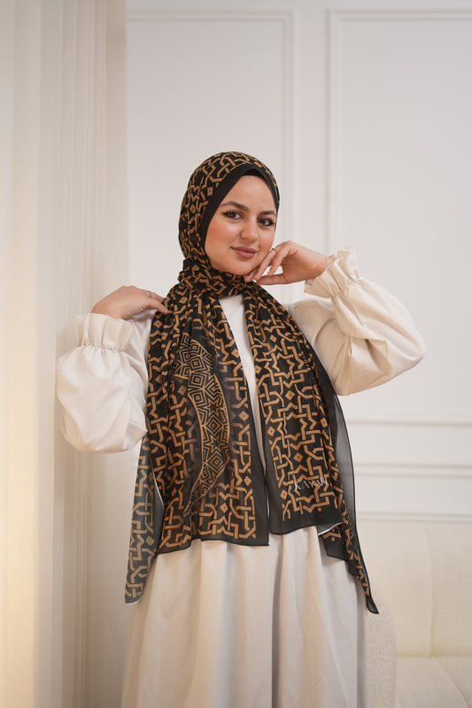 Weave Printed Chiffon