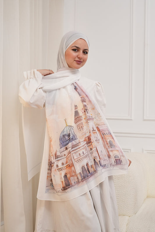 Taqwa Printed Chiffon