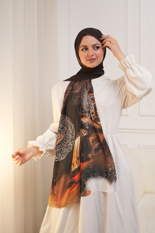 Layali Printed Chiffon