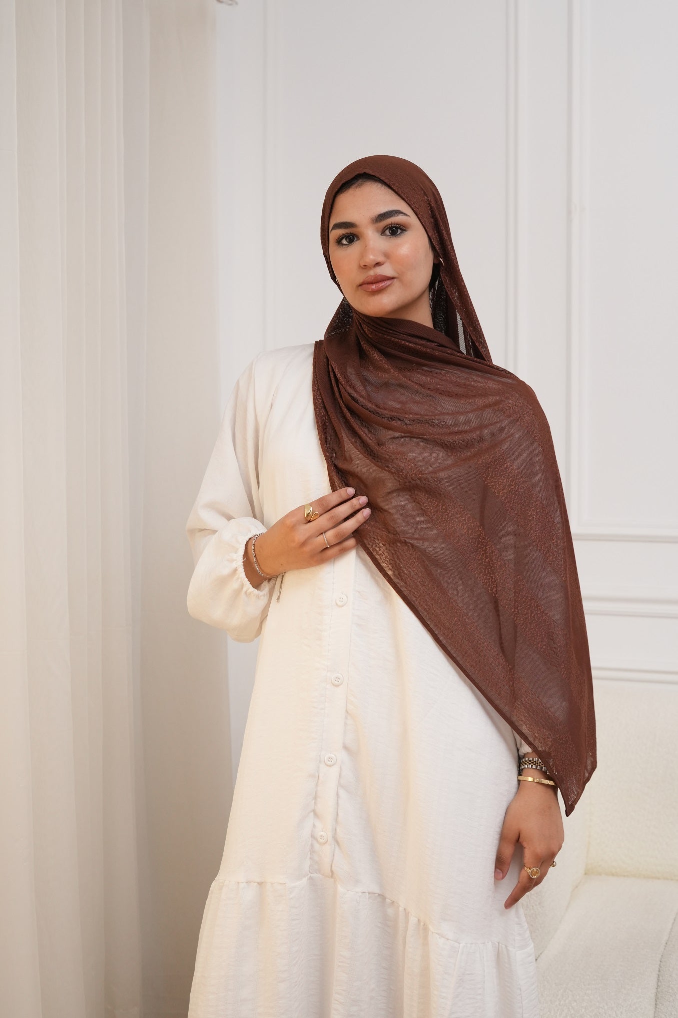 Velora Satin Scarf