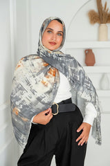 Sand Printed Cotton Scarf