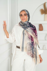 Mira Printed Cotton Scarf