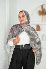 Seren Printed Cotton Scarf