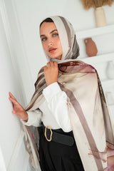 Jardin Printed Cotton Scarf