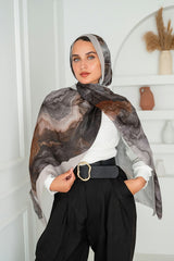 Capri Printed Cotton Scarf
