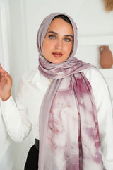 Rosy Printed Cotton Scarf