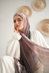 Gradient Chiffon Scarf