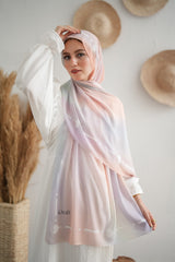 Gradient Chiffon Scarf