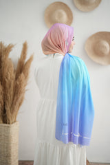 Gradient Chiffon Scarf