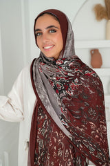 Poppy Printed Cotton Scarf