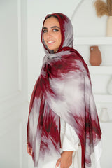 Magnolia Printed Cotton Scarf