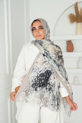 Willow Printed Cotton Scarf