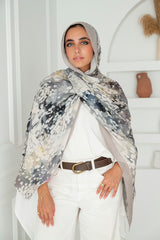 Willow Printed Cotton Scarf
