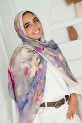 Flora Printed Cotton Scarf