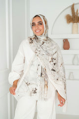 Eden Printed Cotton Scarf