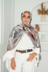Blossom Printed Cotton Scarf