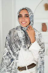 Bloom Printed Cotton Scarf
