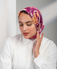 Birch Satin Square Scarf