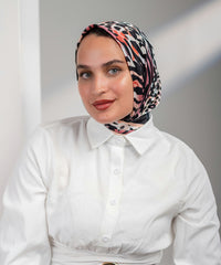 Deer Satin Square Scarf