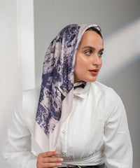 Birch Satin Square Scarf