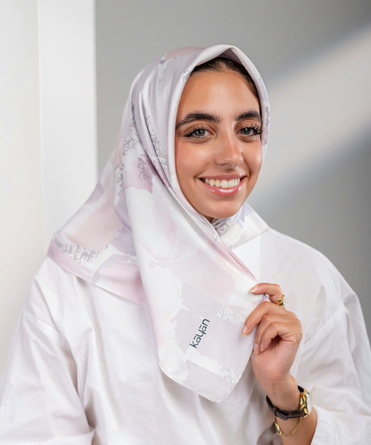 Marnie Satin Square Scarf