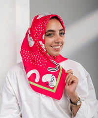 Sweetie Satin Square Scarf