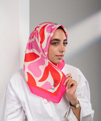 Candy Satin Square Scarf