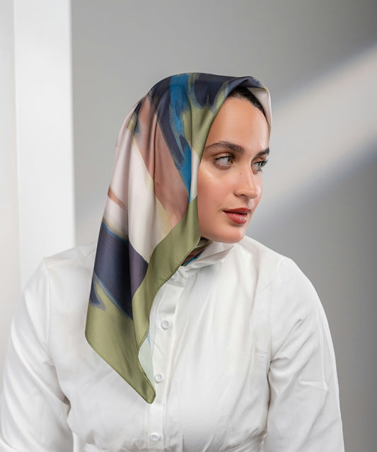 Sway Satin Square Scarf