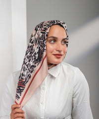 Wild Satin Square Scarf