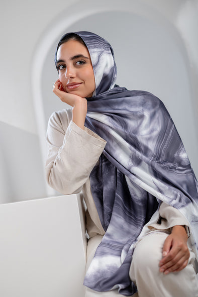 Bloom Satin Scarf