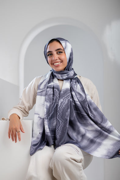 Bloom Satin Scarf