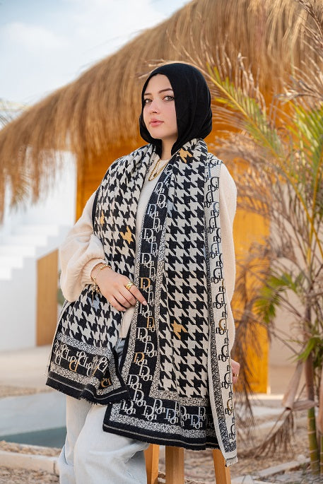 Carreaux Shawl