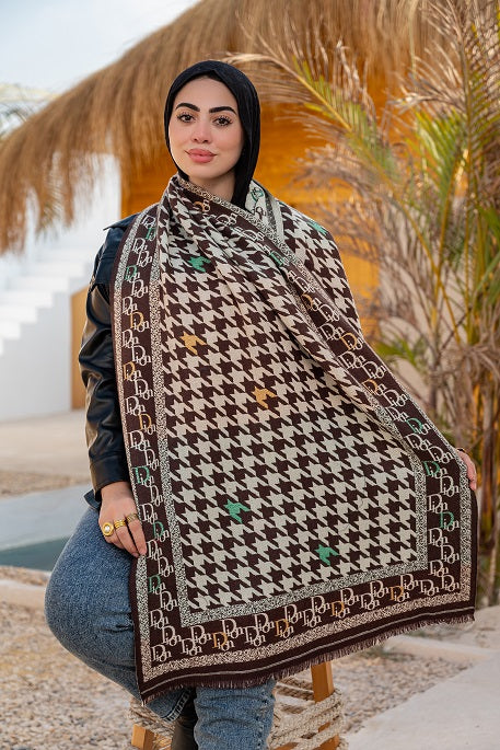 Carreaux Shawl