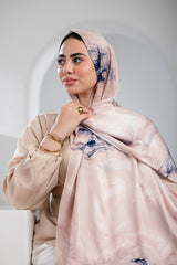 Pearl Satin Scarf