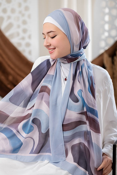 Aura Printed Chiffon