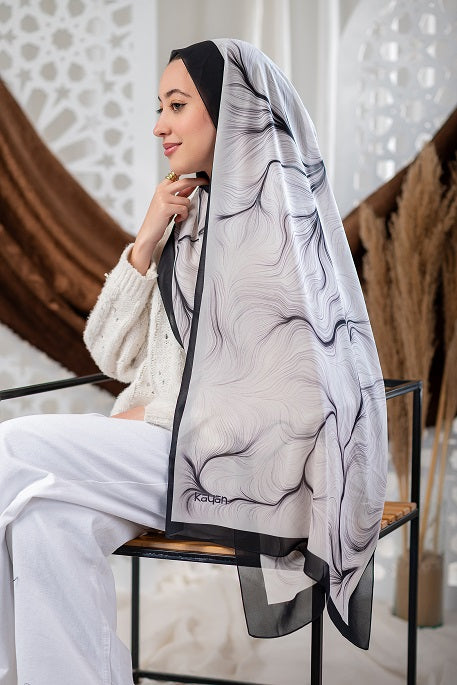 Pearl Printed Chiffon