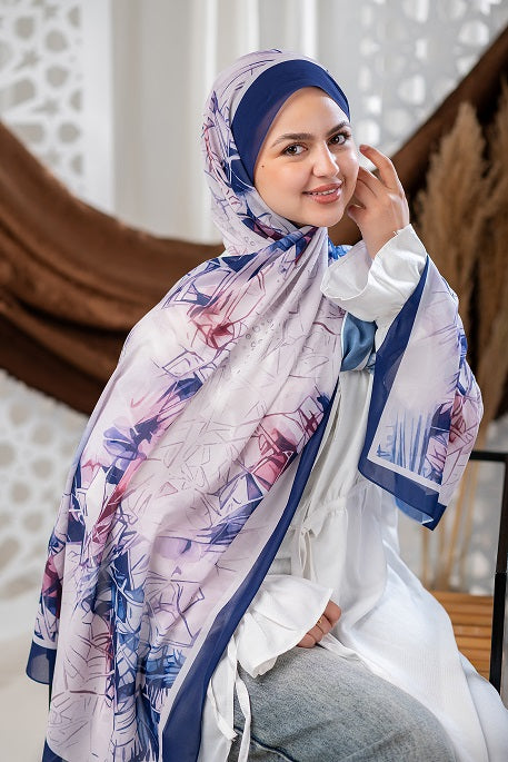 Zara Printed Chiffon