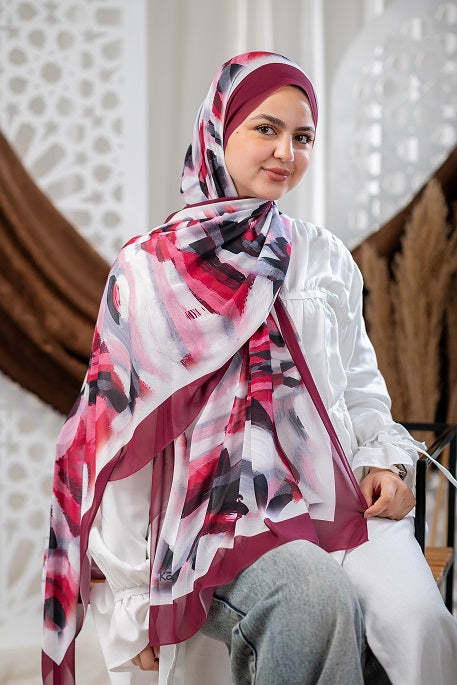 Sora Printed Chiffon