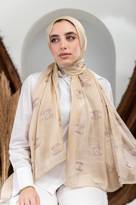 LV Organza Scarf
