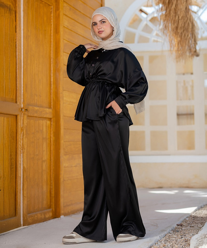 Mirly Satin Set